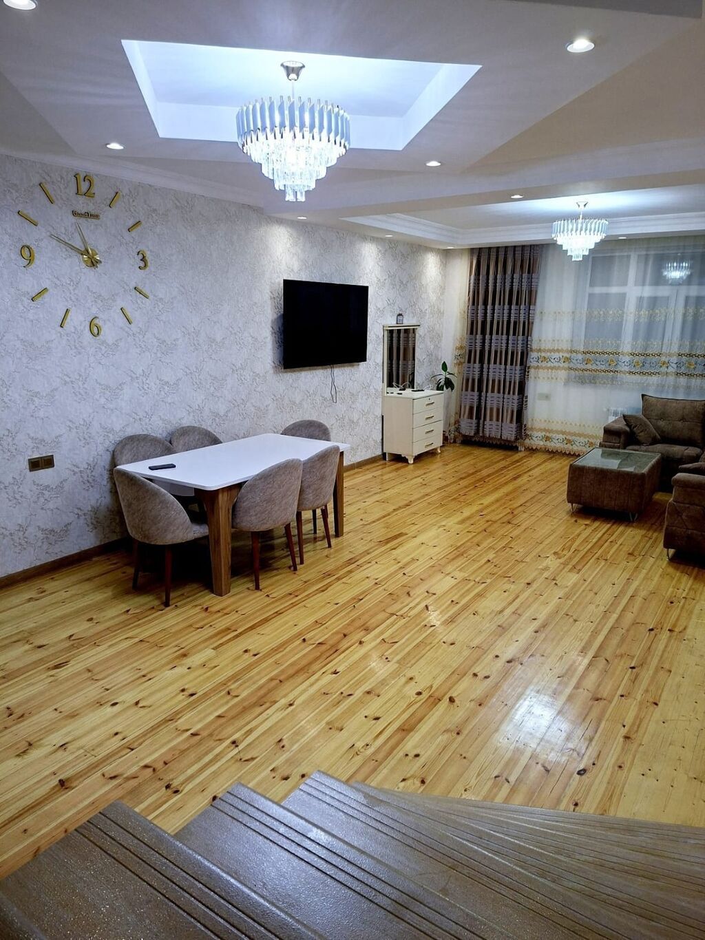 4 otaqlı, 120 kv. m, Kredit var, Yeni təmirli — Daşınmaz əmlak, Saray