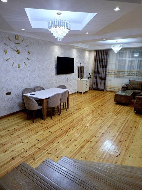 4 otaqlı, 120 kv. m, Kredit var, Yeni təmirli