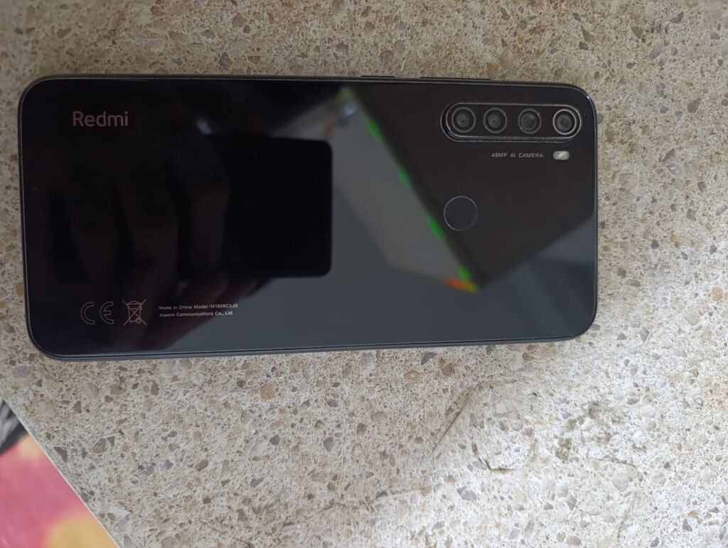 Redmi Note 8, 64 GB, rəng - Qara, Barmaq izi — Elektronika, Sumqayıt (4)