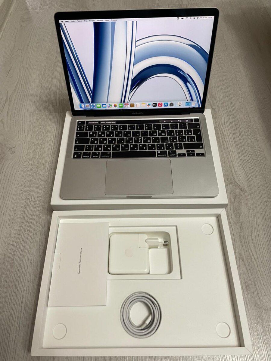 Apple Macbook Pro M1 8/512GB — Elektronika, Bakı (4)