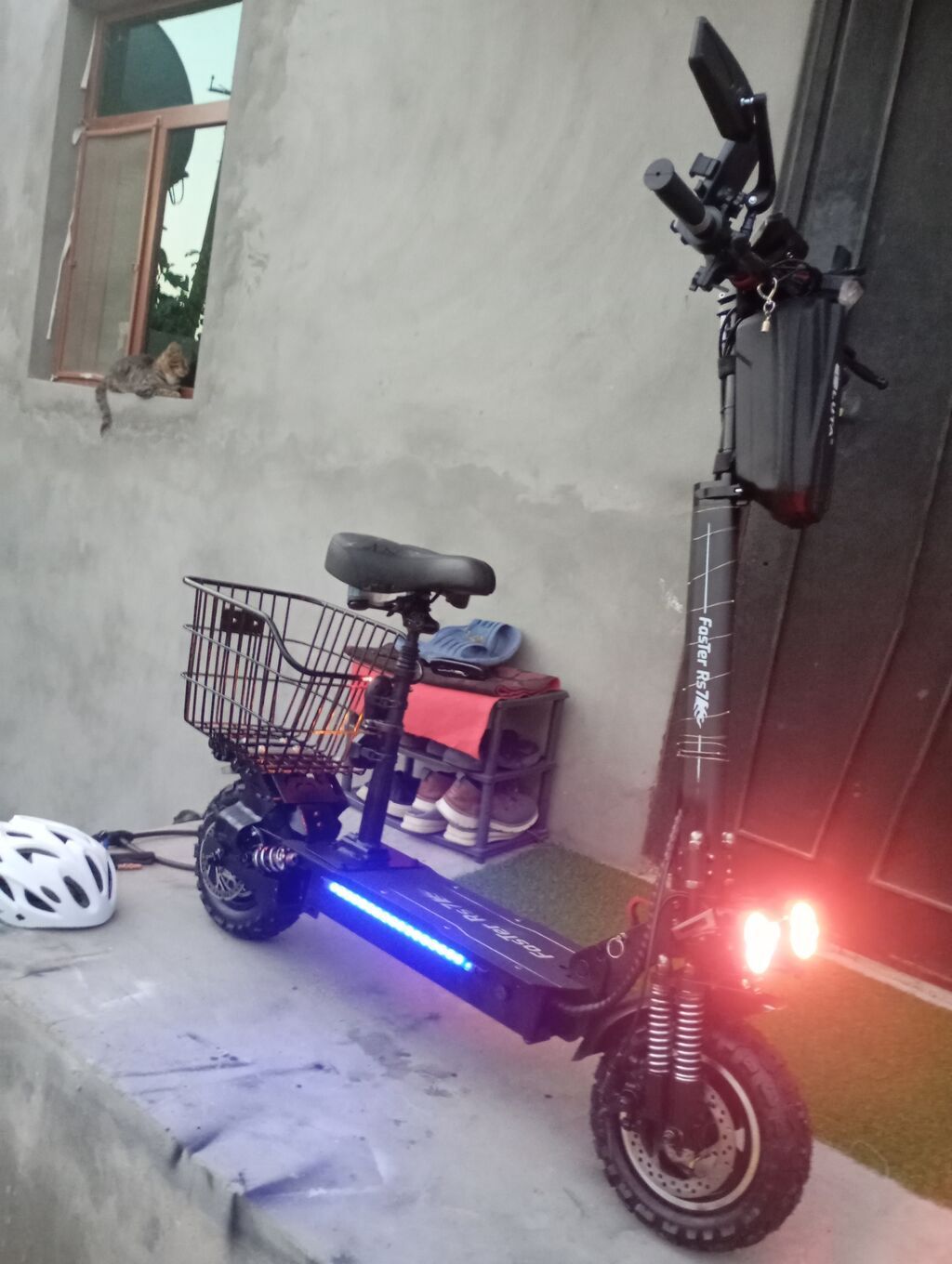 Yeni Skuter FasTer Rs7 Elektrik skuter – şəhər və off-road üçün — Mallar, Bakı (4)