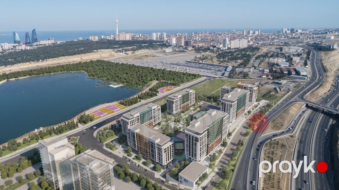 Satılır 1 otaqlı yeni tikili 58 m² — Mənzil, Bakı (9)