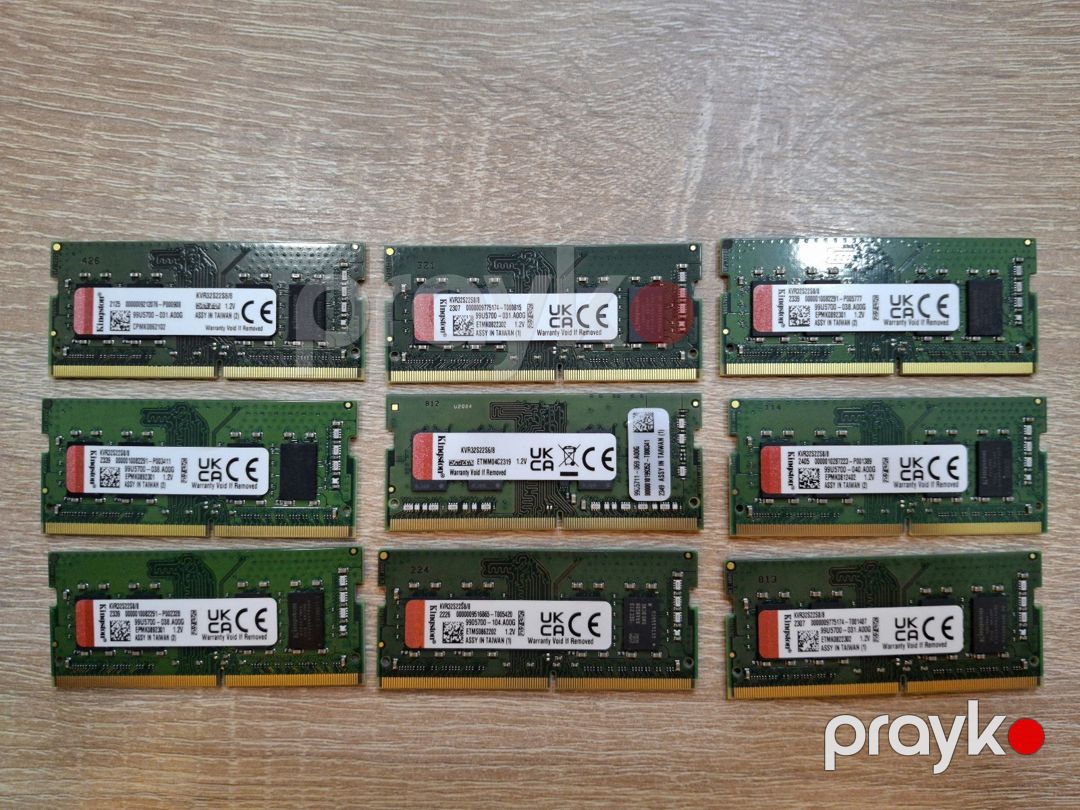 RAM DDR4 8GB 3200 Kingston Noutbuk RAM — Elektronika, Bakı (5)