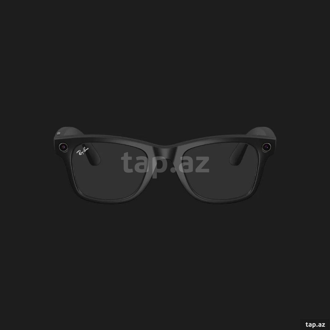 Смарт-очки Ray-Ban Meta Wayfarer (Matte Black/Clear to Graphite Green) — Elektronika, Bakı (5)