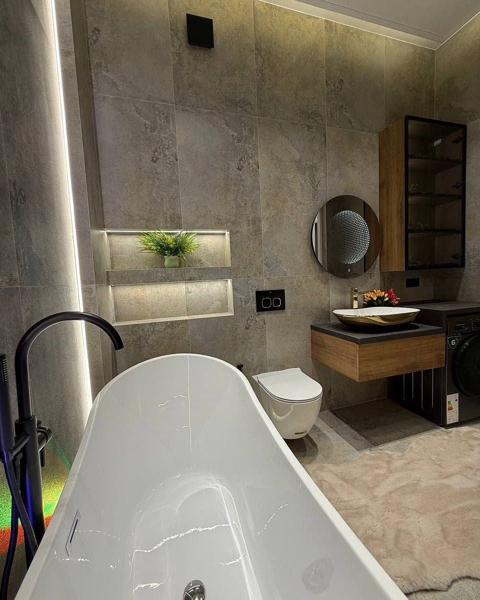 İcarəyə verilir 3 otaqlı yeni tikili 115 m² — Mənzil, Bakı (8)