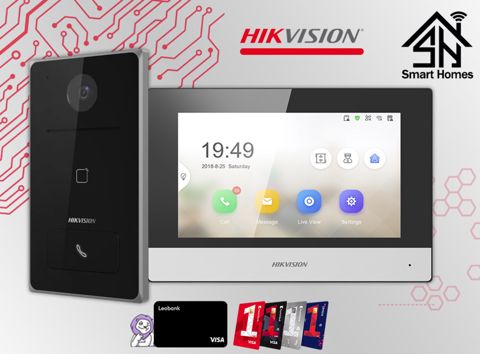 Hikvision 7 düymlük Wi-Fi villa domofon dəsti