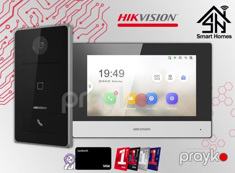 Hikvision 7 düymlük Wi-Fi villa domofon dəsti — Bakı