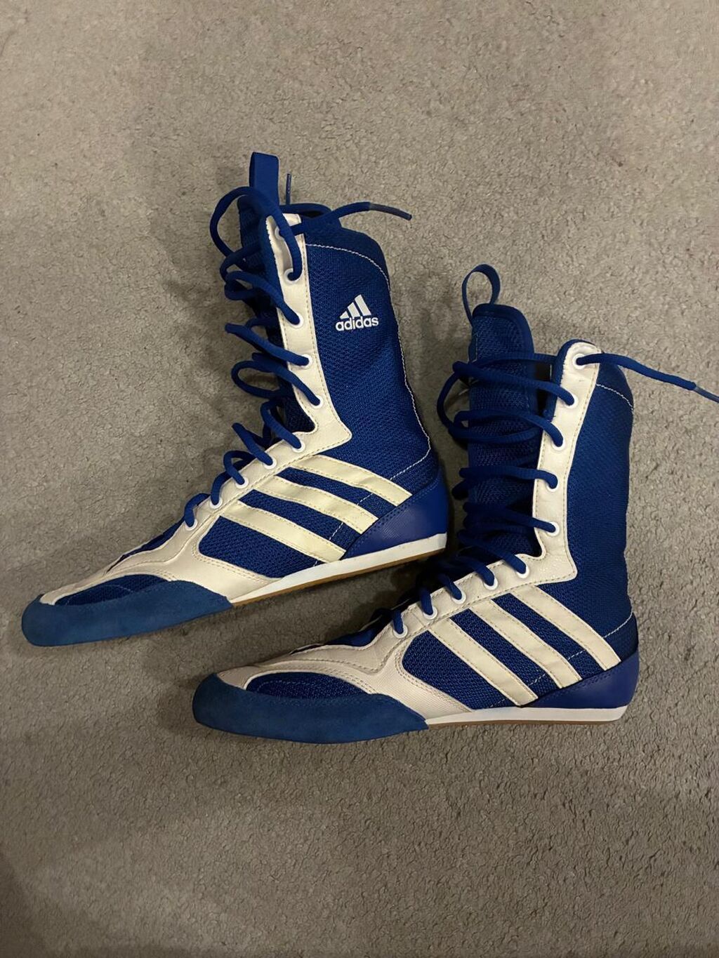 Боксерки Adidas Tygun 2 — профессиональная высокая обувь для бокса — Şəxsi əşyalar, Bakı (2)