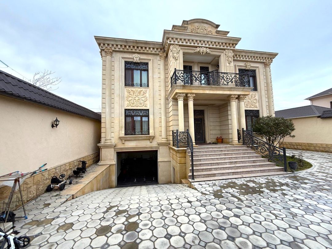 Satılır 8 otaqlı həyət evi/bağ evi 550 m² — Ev, villa, Bakı (2)