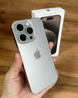 Apple iPhone 15 Pro Natural Titanium 128GB/8GB — Smartfonlar