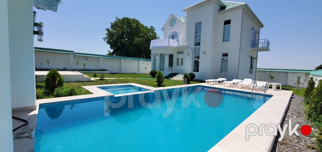 İcarəyə verilir 6 otaqlı həyət evi/bağ evi 200 m² — Ev, villa, Qəbələ (2)