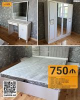 Yataq Dəsti – Kod: 13021 Komplektə daxildir: - Çarpayı: 1 ədəd, 160 × — Mebel