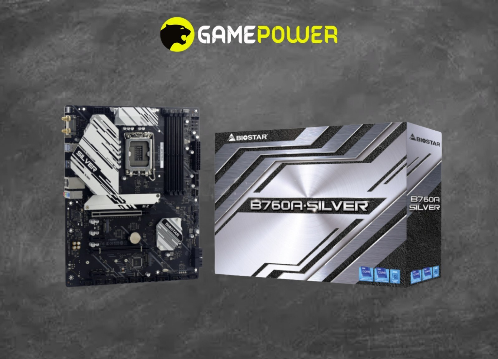 Biostar B760A-Silver DDR5 Ana Plata — Ana platalar