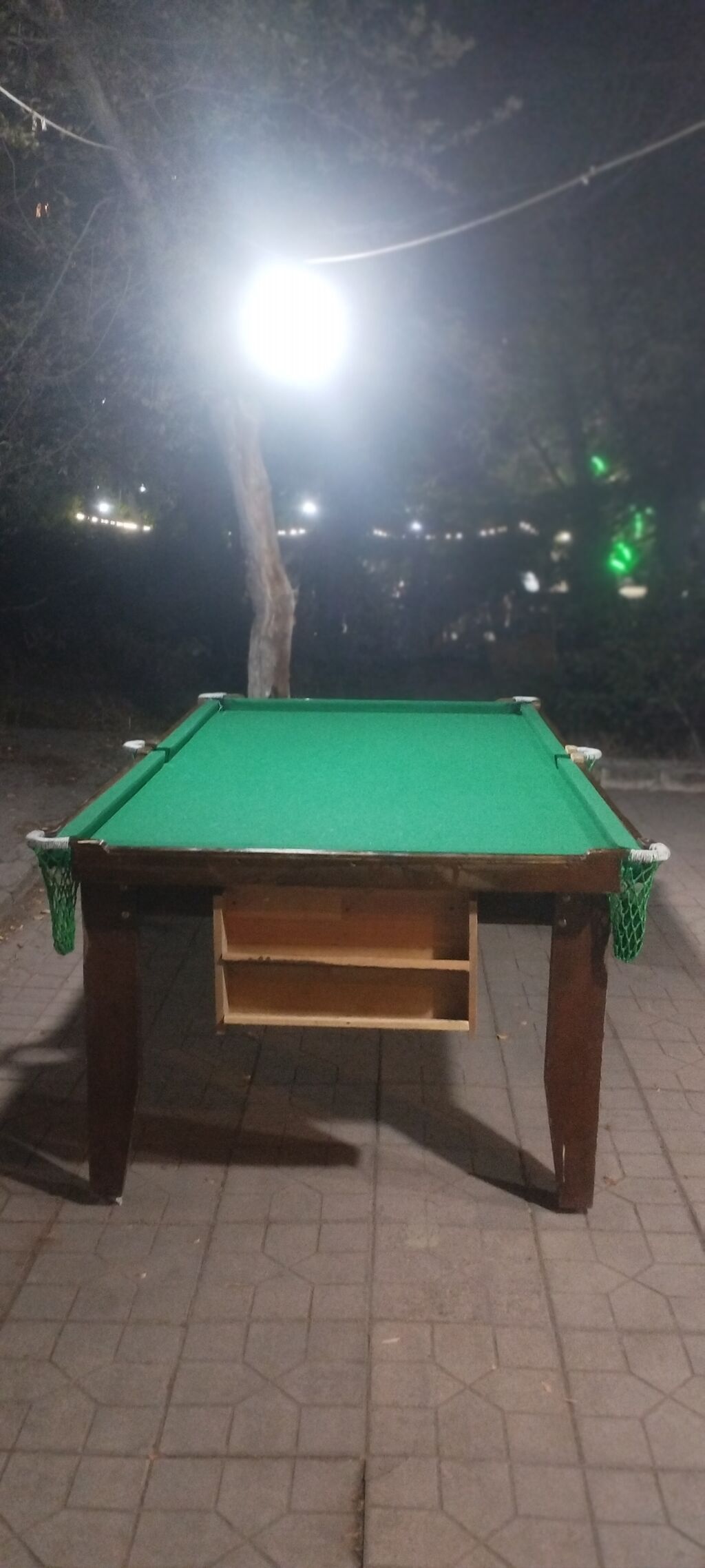 Bilyard (Rusiya bilyardı) stolu - Ölçü: böyük format, 6 cib (künc və — İdman və istirahət, Sumqayıt (2)