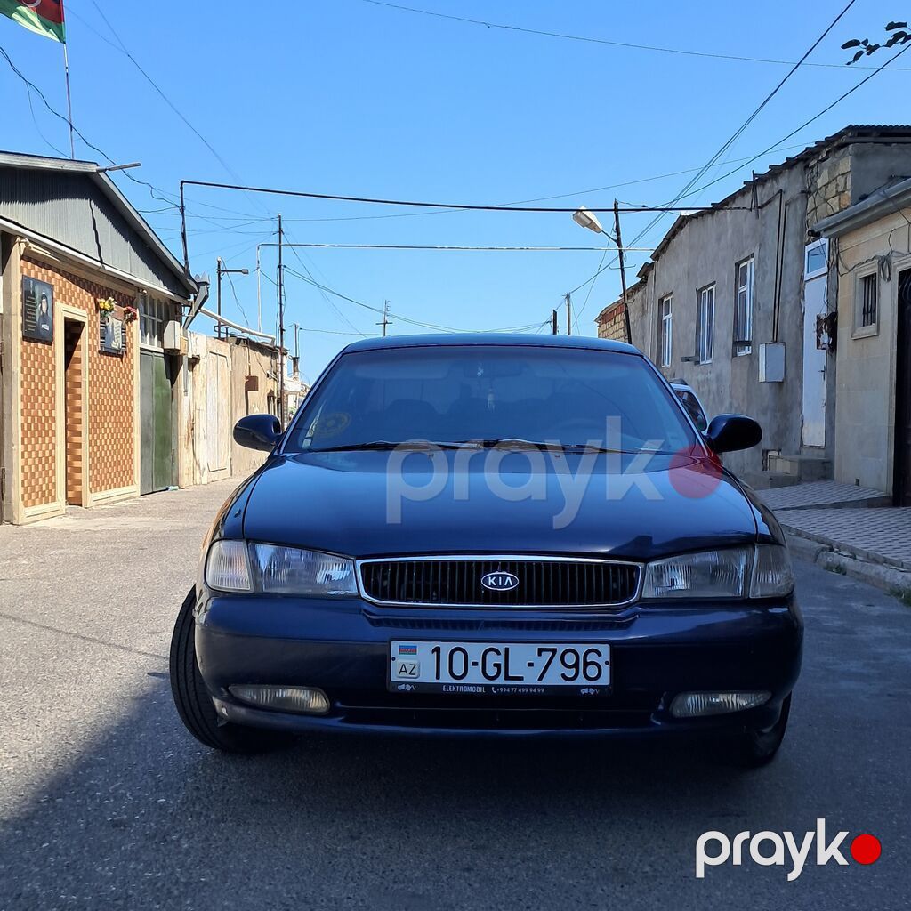 Kia Clarus SLX sedan Maşında qətiyyən yağ yemə yoxdur karopka ideal 10-GL-796 — Avto, Bakı (2)