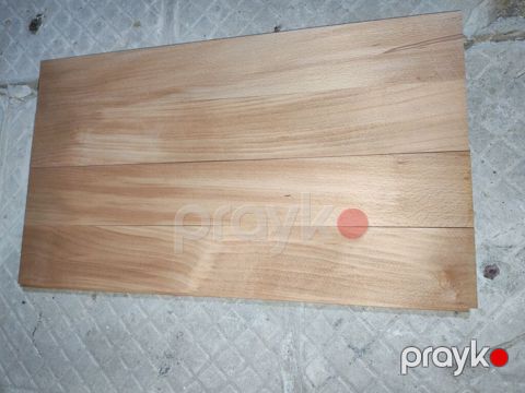 Ağac döşəmə taxtası (parket-lamell) - Material: təbii ağac (açıq