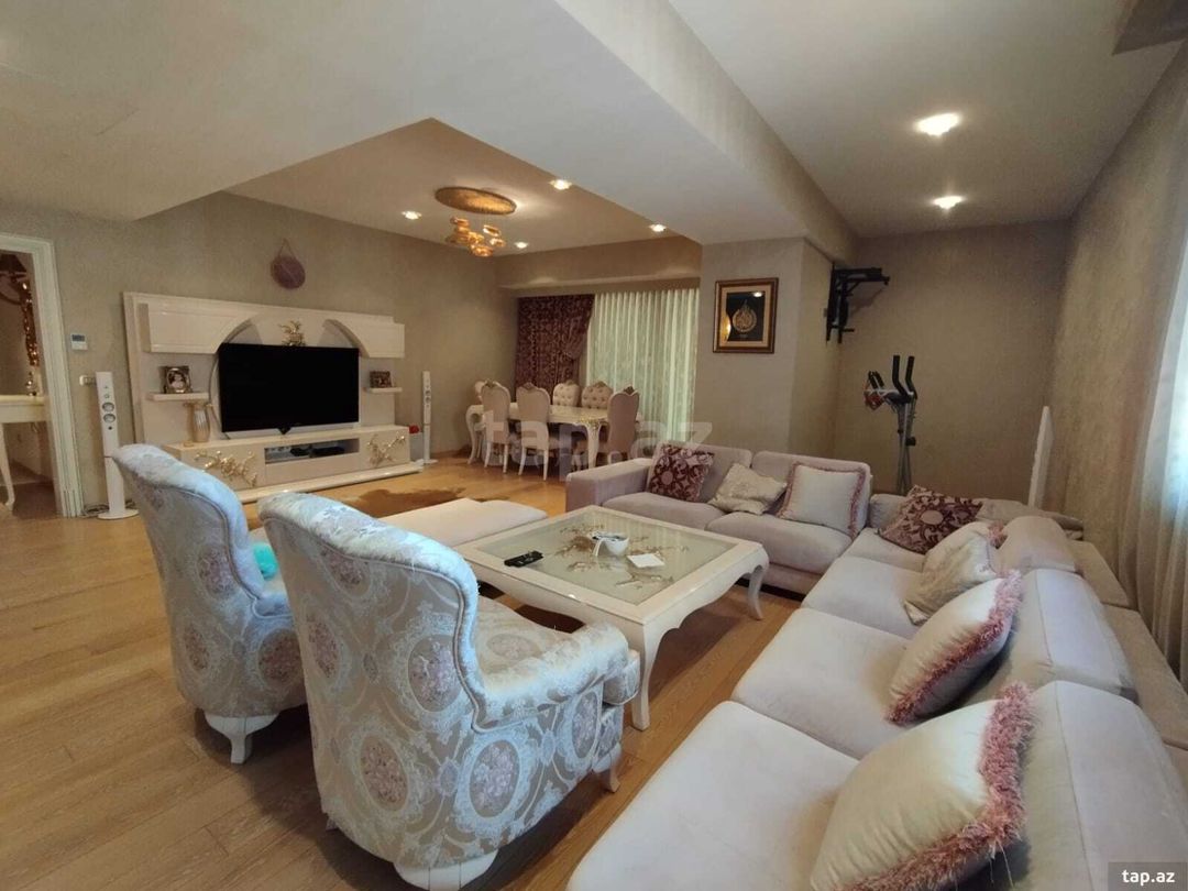 4-otaqlı yeni tikili kirayə verilir, Neftçilər pr., 200 m² — Daşınmaz əmlak, Bakı (6)