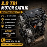 Volkswagen Crafter üçün 2.0 TDI CKTC mühərrik. Xüsusiyyətlər: - 2.0 — Spare Parts & Accessories