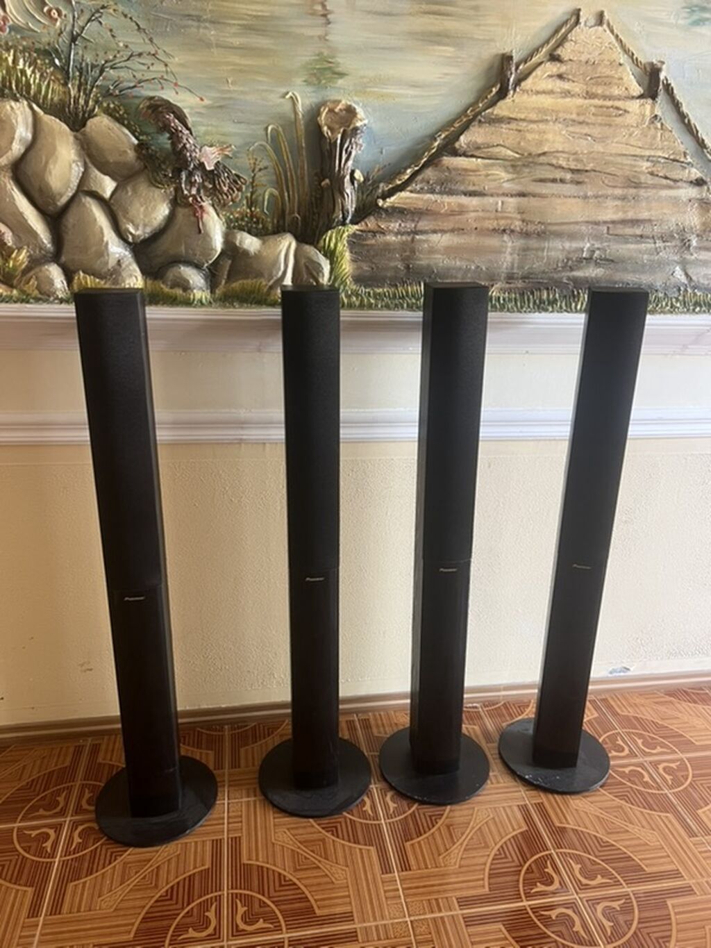 Pioneer S-DV1T sütun akustikası – 4 ədəd hündür “tower” tipli dinamik — Elektronika, Digah