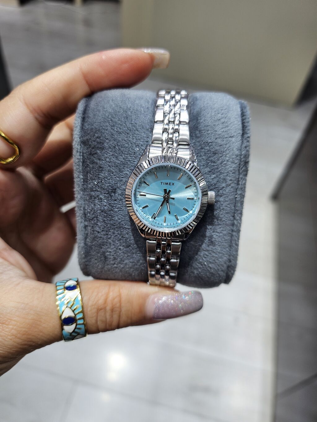 Timex qadın qol saatı - Korpus və qolbaq: paslanmayan polad, parlaq — Qol saatları, Digah (2)