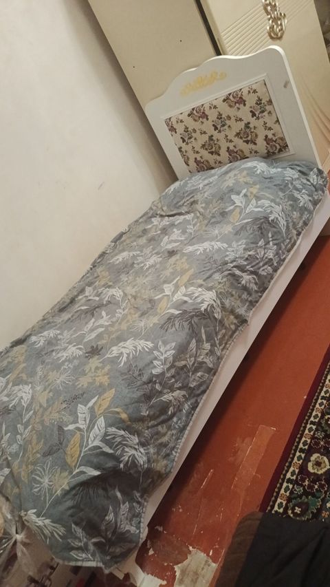 Tək nəfərlik çarpayı dəsti — ortopedik matras daxil