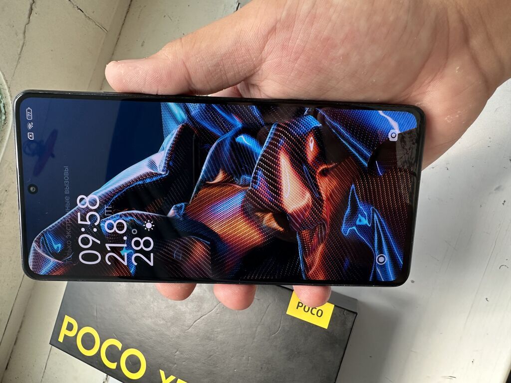 Poco X5 Pro 5G, 256 GB, rəng - Qara, Zəmanət, Kredit, Düyməli — Elektronika, Bakı (7)