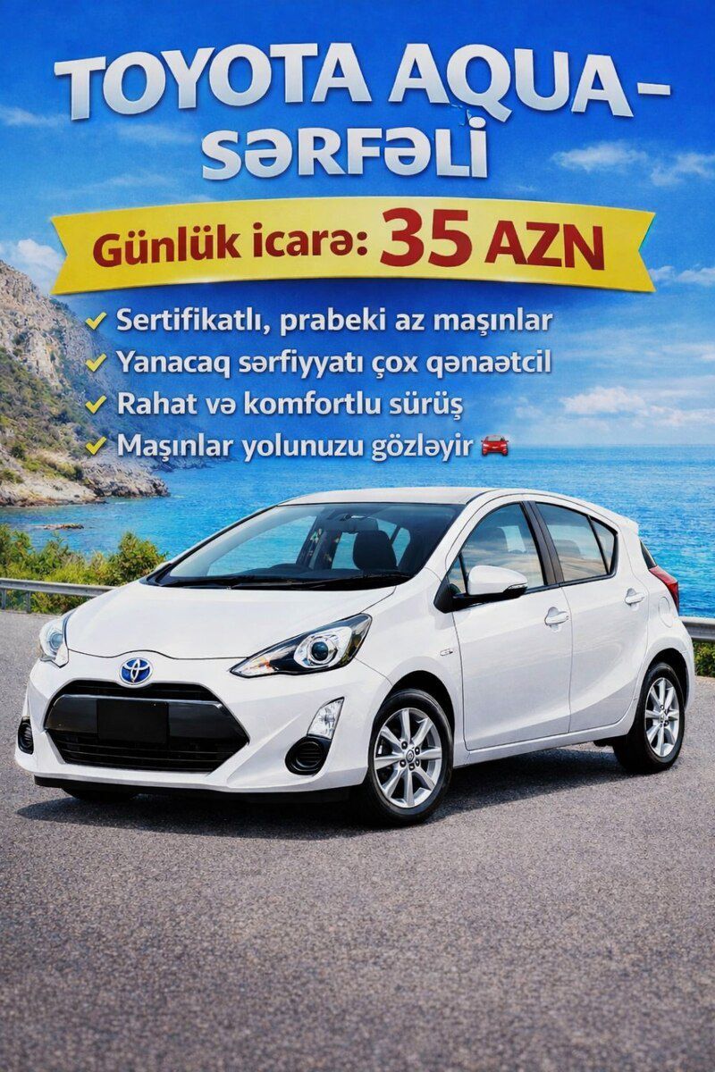 Toyota Aqua, 2019 il icarəsi — Mallar, Bakı