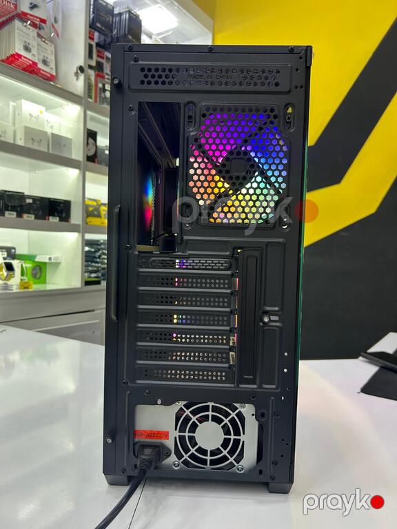 Gaming Case "Ruix Carnival 360 Aquarium (Black)" — Elektronika, Bakı (7)