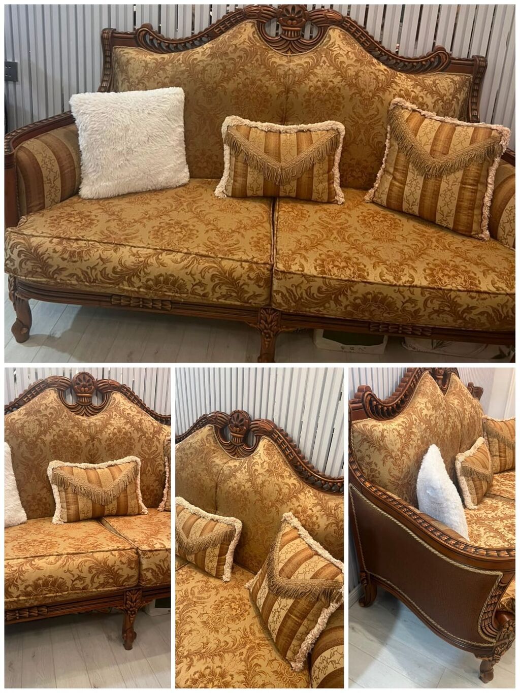 TƏCİLİ ENDİRİM OLDU!!!Təmiz Türkiyədən alınmış qoz ağacından divan — Mebel, Bakı