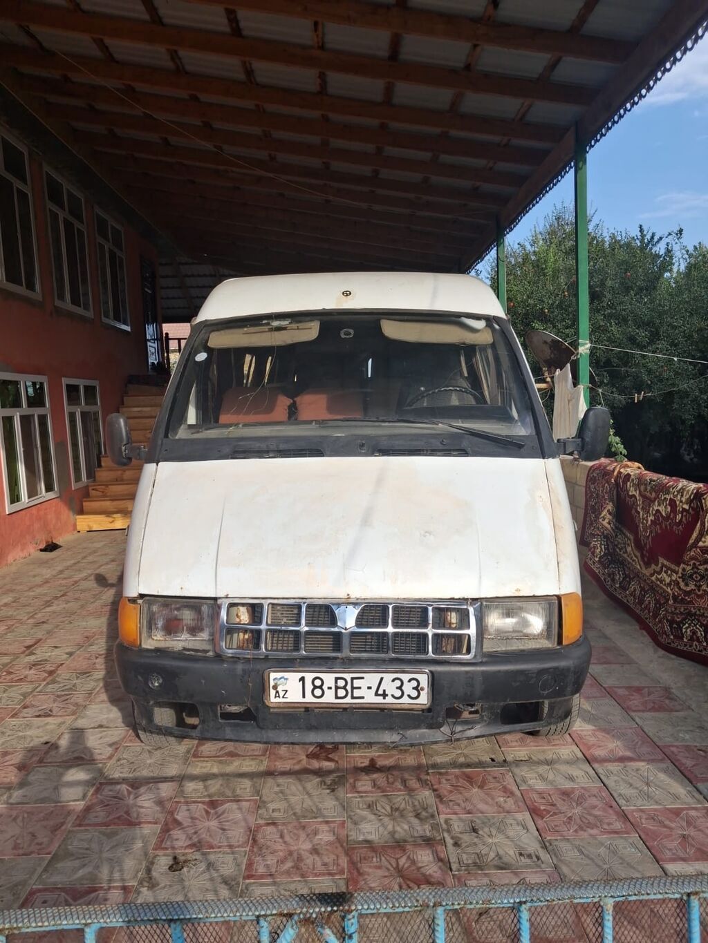 GAZelle mikroavtobus – ağ rəng, yüksək tavanlı, uzun baza. Əsas — Avto, Masallı