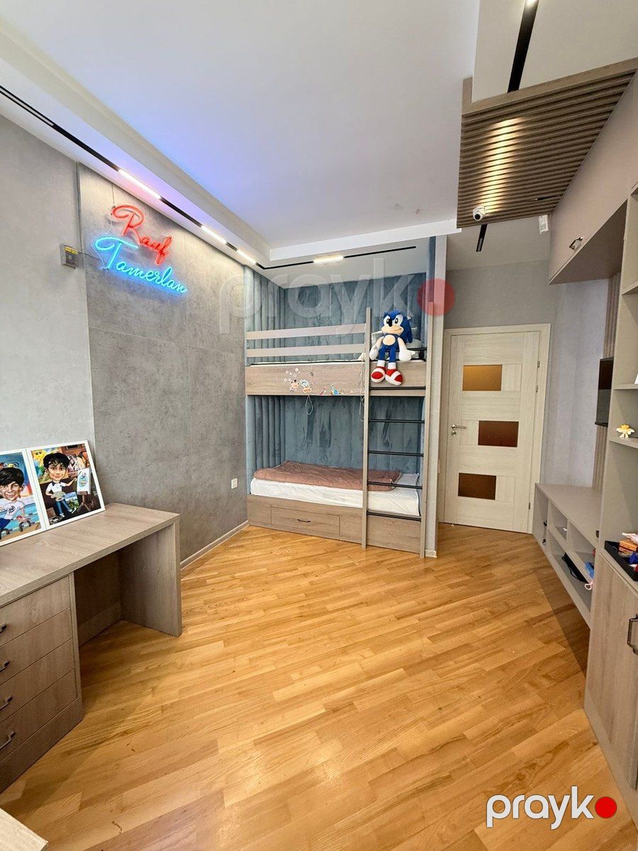 3-otaqlı yeni tikili, Q.Qarayev m., 130 m² — Mənzil, Bakı (8)