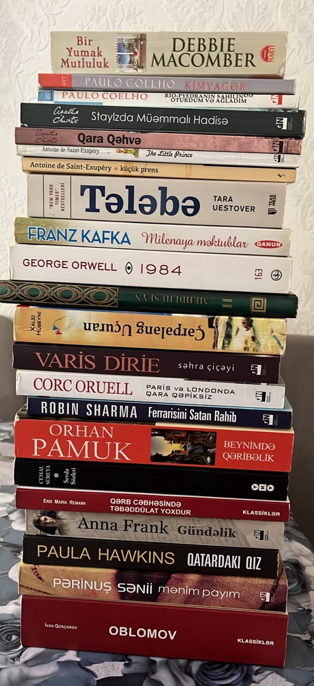 2 Azndən başlayan qiymətlər Məhsul: Qarışıq kitab dəsti – bədii — Kitablar və jurnallar, Bakı (2)