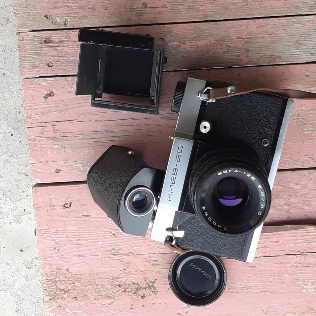 Kiev-6C orta format plyonka fotoaparatı - Format: 6x6 sm (120 roll — Elektronika, Ağcabədi (4)