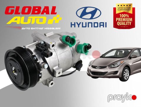 Hyundai Elantra 2010-2015 kondisioner kompressoru
