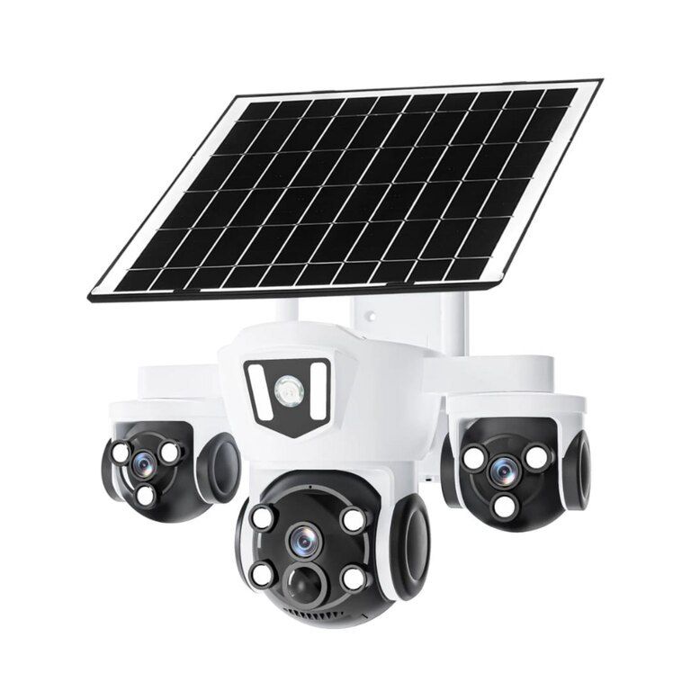 4G Sim kartlı Solar 360° FHD kamera 12MP/4K+64GB — Təhlükəsizlik sistemləri, Bakı