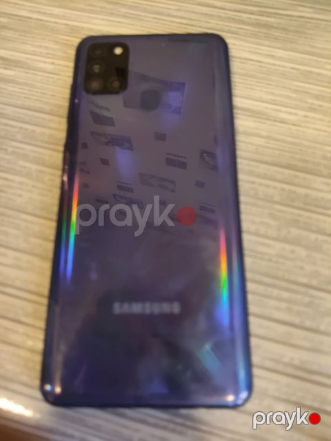 Samsung Galaxy A21S, 32 GB, rəng - Mavi, Barmaq izi