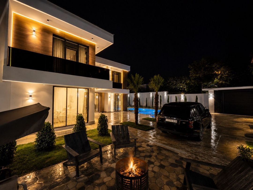 Villa kirayə verilir, Qəbələ r. — Daşınmaz əmlak, Qəbələ (7)