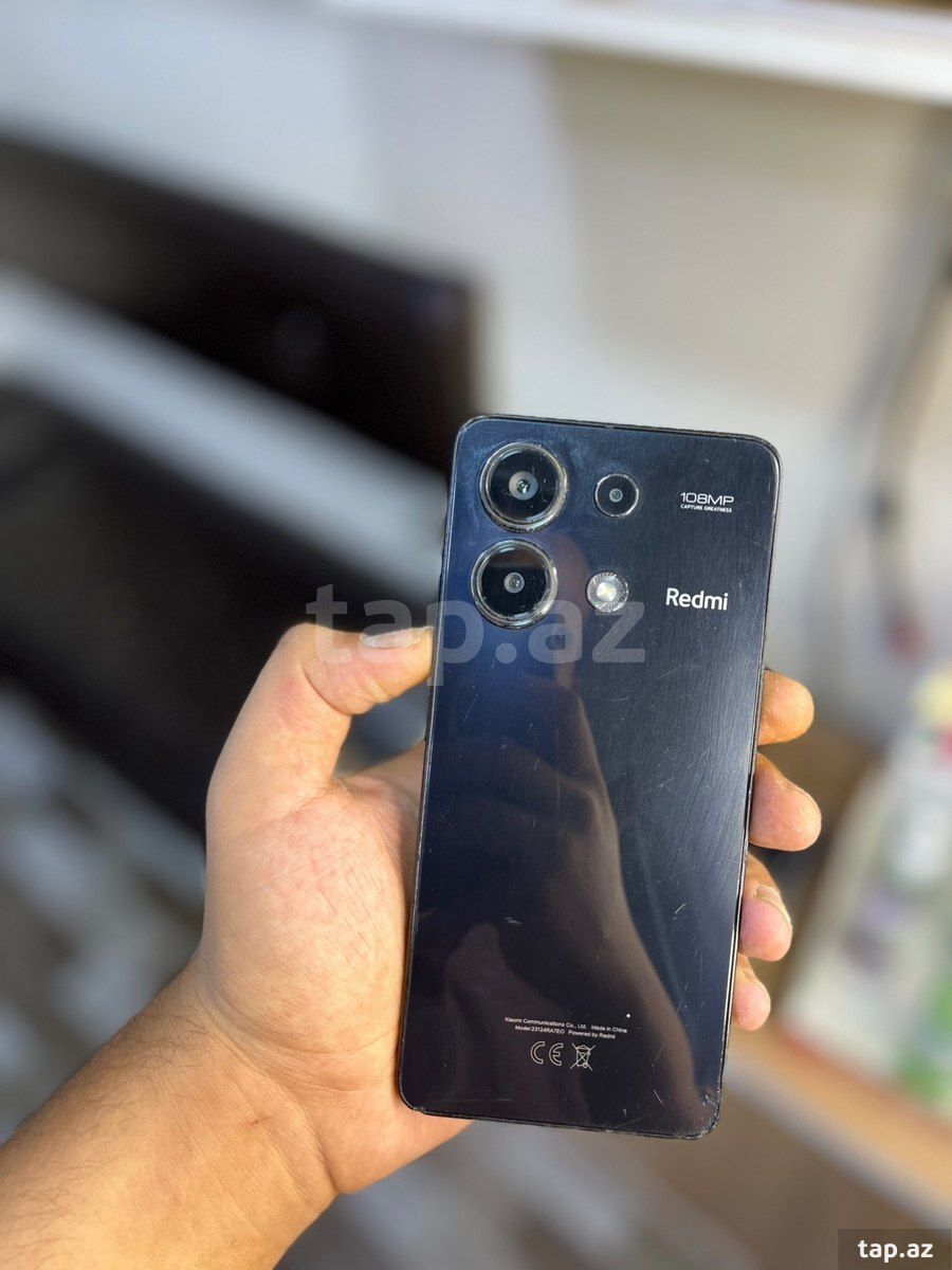 Xiaomi Redmi Note 13 Midnight Black 256GB/8GB — Telefonlar və qadjetlər, Bakı (2)