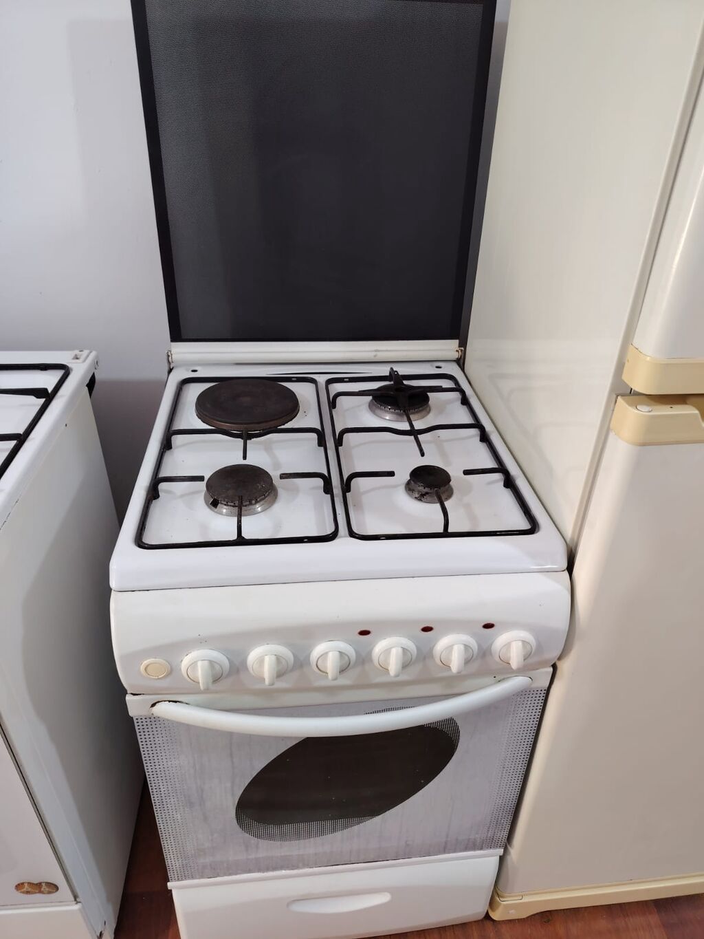 Qaz plitəsi Ayrıca dayanan, 4 gözlü, İşlənmiş — Mətbəx texnikası, Bakı (3)