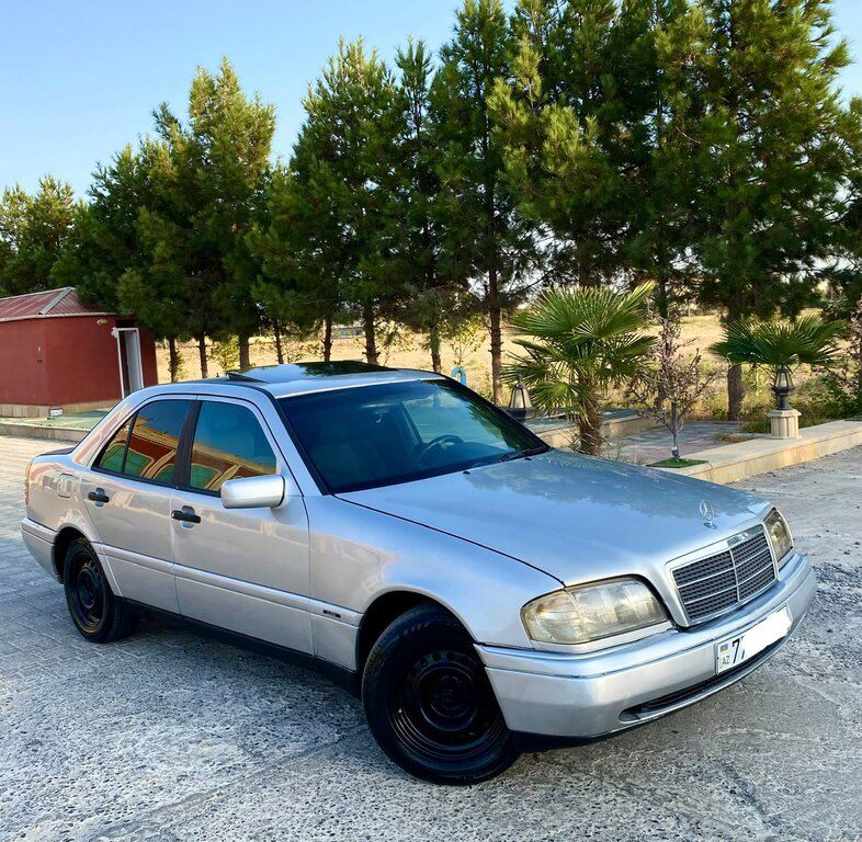 Mercedes C 180, 1.8 L, 1996 il, 312 216 km — Avtomobillər, Şirvan (7)