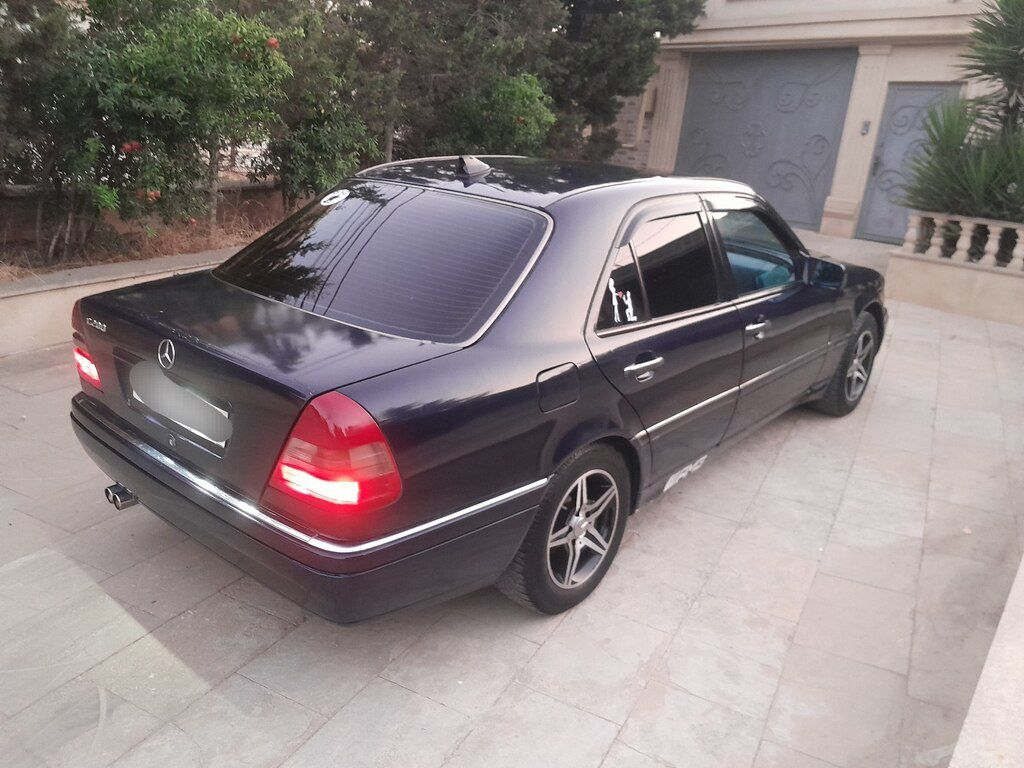Mercedes C 180, 1.8 L, 1996 il, 383 000 km — Avtomobillər, Bakı (4)