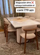 Modern yemək otağı dəsti - Diktə olunmuş neoklassik dizayn: parlaq — Furniture