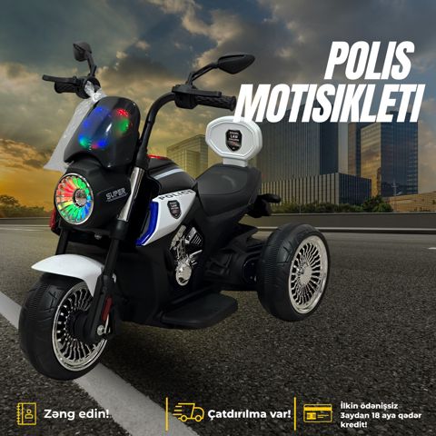 Polis uşaq motosikletləri