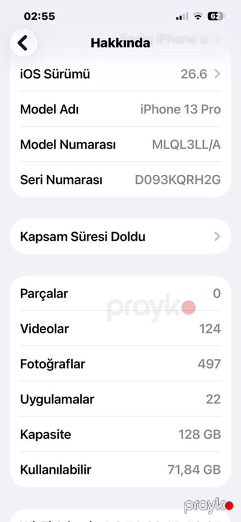 IPhone 13 Pro, 128 GB, Face ID