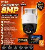 WiFi kamera 8mp Cruiser SC IPC-K7FP-8VON-V-imou — SMARTECS AZ — Təhlükəsizlik sistemləri