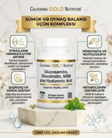 California Gold Nutrition – Glucosamine, Chondroitin, MSM plus — Avadanlıq icarəsi
