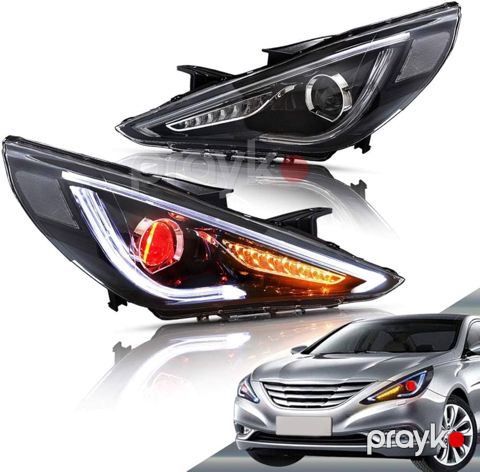 Hyundai Sonata 2012 LED farası