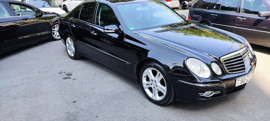 Mercedes E 220, 2.2 L, 2008 il, 345 000 km — Avtomobillər, Bakı (4)