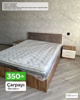 Çarpayı – 160×200 sm - Mexanizm: Açılan, bazalı (yataqaltı saxlama — Mebel