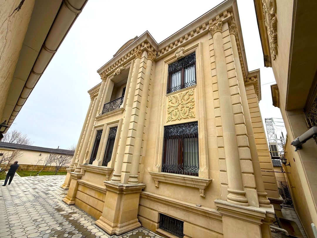 Satılır 8 otaqlı həyət evi/bağ evi 550 m² — Ev, villa, Bakı (4)